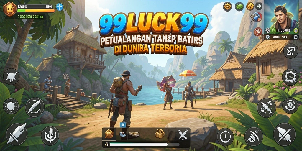 Tampilan gameplay 99LUCK99 di dunia terbuka yang menakjubkan.