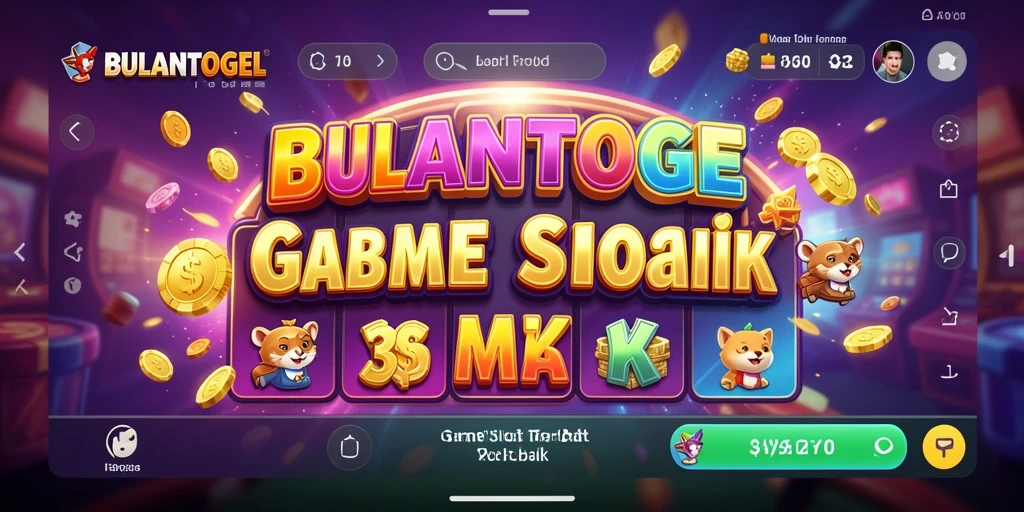 Tampilan gameplay menegangkan dari BULANTOGEL di layar ponsel Anda.