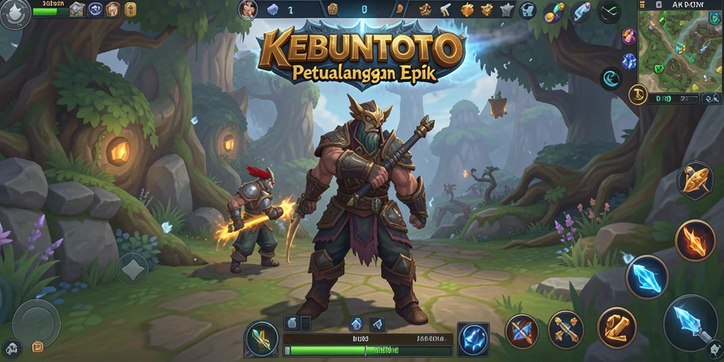 Tampilan gameplay KEBUNTOTO yang memukau dan menegangkan.