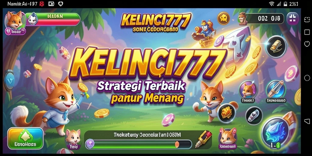 Screenshot gameplay KELINCI777 menampilkan pertarungan strategis yang seru.