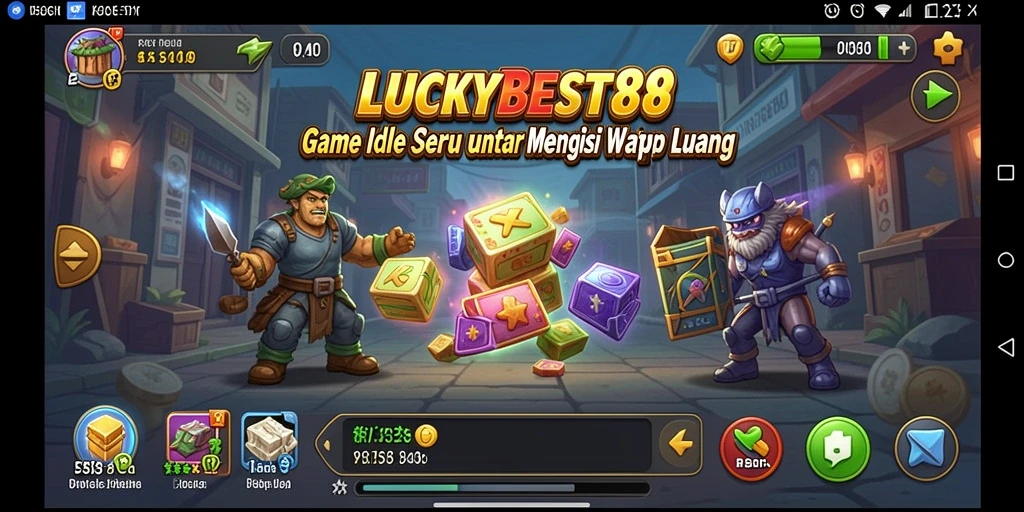 Tampilan gameplay LUCKYBEST88 yang menarik dan interaktif.