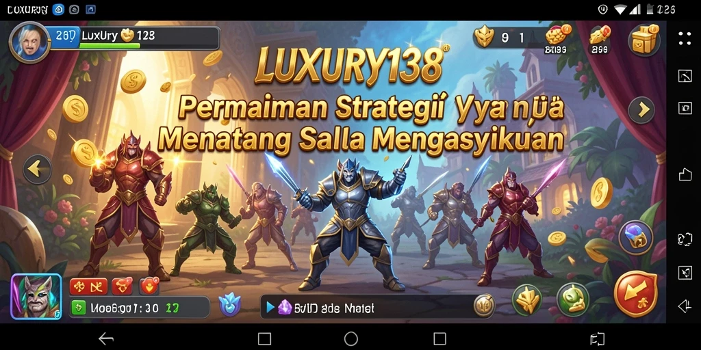 Tampilan gameplay menarik dari LUXURY138 yang menuntut strategi cerdas.