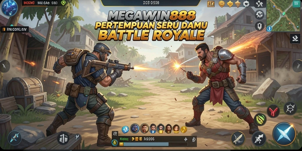 Tangkapan layar aksi mendebarkan dari gameplay MEGAWIN888.