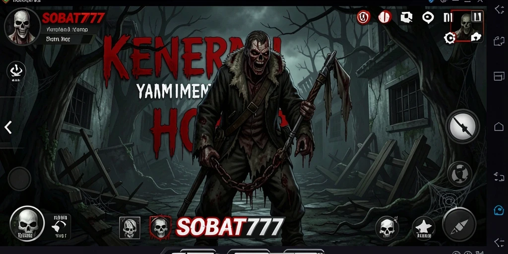 Gameplay menyeramkan dengan suasana mencekam di SOBAT777.