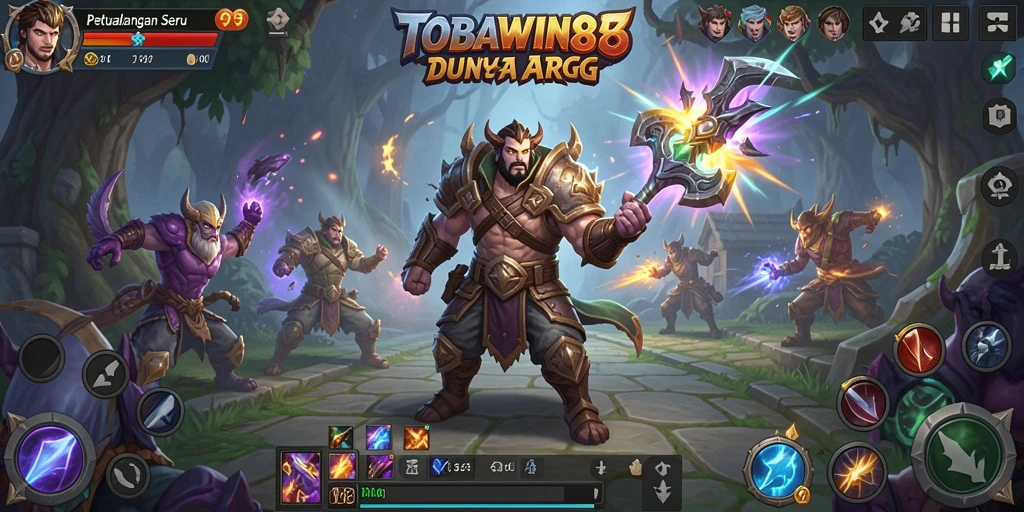 Tampilan gameplay menegangkan dalam dunia <strong>TOBAWIN88</strong> yang menakjubkan.