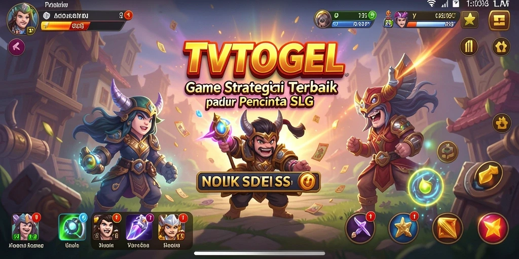Tampilan seru gameplay <strong>TVTOGEL</strong> dalam mengelola sumber daya.